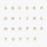 10k Gold Initial Stud Earring, Pavé CZ Letter, Monogram Jewelry - Görsel 7