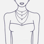 18K Gold Vermeil Bar Necklace | Heart Cutout Pendant - Görsel 3