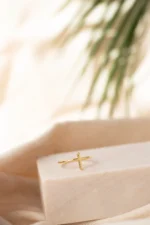 Minimalist Gold Cross Ring, Elegant Faith Jewelry, Gift for Her - Görsel 8