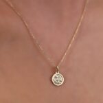14K Solid Gold Heart Necklace | Dainty Charm Pendant - Görsel 2
