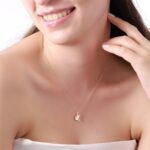 Handcrafted 14K Gold Peace Dove Necklace | Symbolic Jewelry - Görsel 4