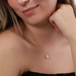 14K Gold Clover Pendant Necklace | Lucky Charm Jewelry - Görsel 6