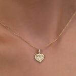 14K Gold Heart Tree of Life Necklace | Family Pendant