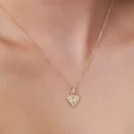 14K Gold Diamond Cut Necklace | Dainty Gold Chain