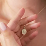 14K Gold Clover Pendant Necklace | Lucky Charm Jewelry - Görsel 2