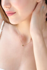 14K Solid Gold Star Necklace: Dainty Celestial Pendant - Görsel 7