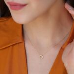 Solid Gold Diamond Heart Necklace – Dainty 10k/14k Love Pendant