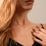 14K Gold Star of David Necklace – Minimalist Magen David Pendant