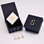 14K Gold Diamond Circle Pendant Necklace: Celestial Fine Jew - Görsel 8