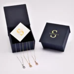 14K Gold Diamond Octagon Pendant Necklace: Geometric Fine Jewelry - Görsel 8